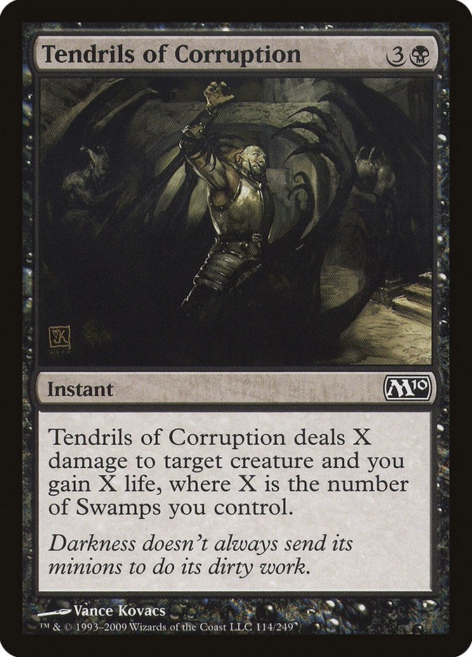 Image for Tendrils of Corruption (114) (Magic 2010 (M10)) (M10) - Magic: The Gathering