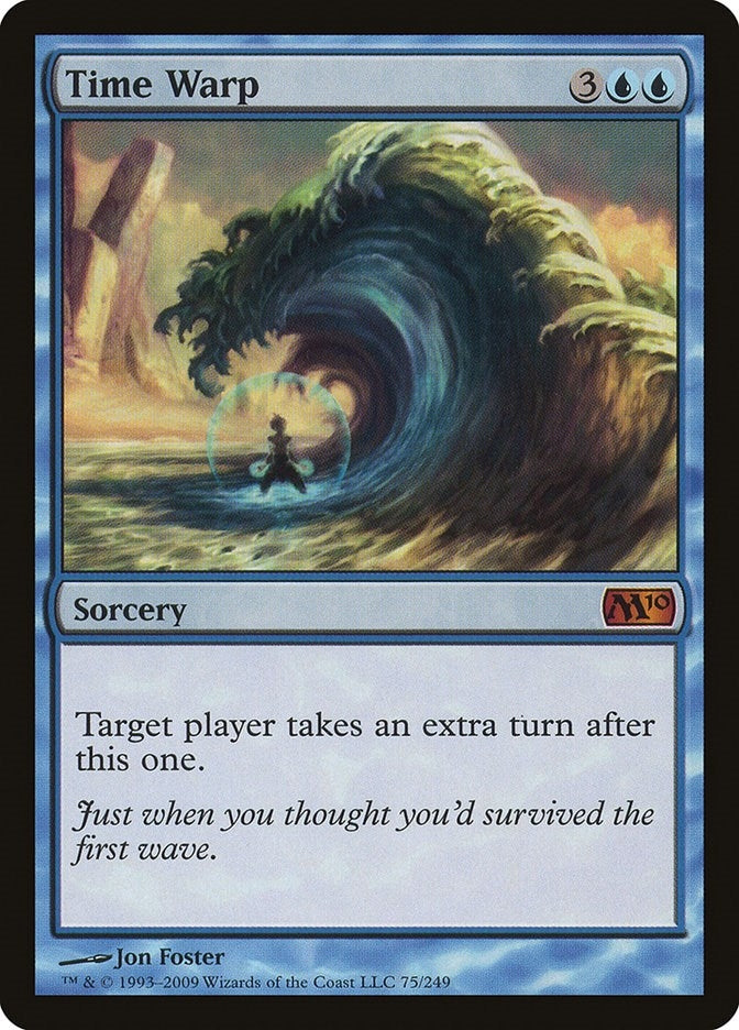 Image for Time Warp (75) (Magic 2010 (M10)) (M10) - Magic: The Gathering