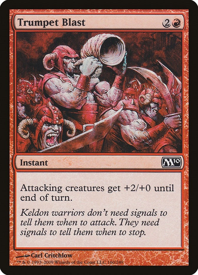 Image for Trumpet Blast (160) (Magic 2010 (M10)) (M10) - Magic: The Gathering