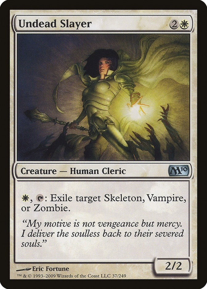 Image for Undead Slayer (37) (Magic 2010 (M10)) (M10) - Magic: The Gathering