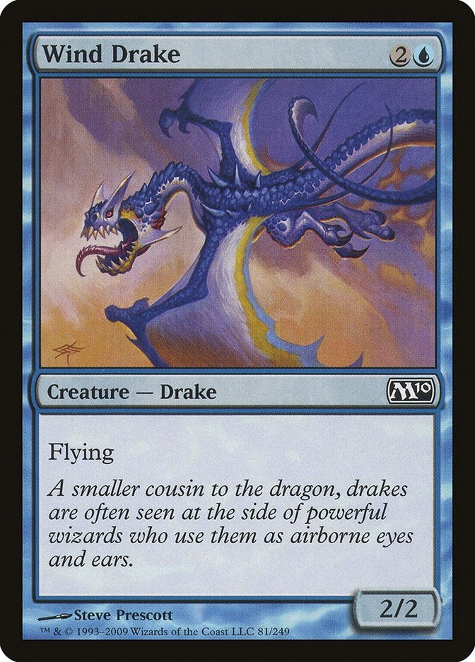 Image for Wind Drake (81) (Magic 2010 (M10)) (M10) - Magic: The Gathering