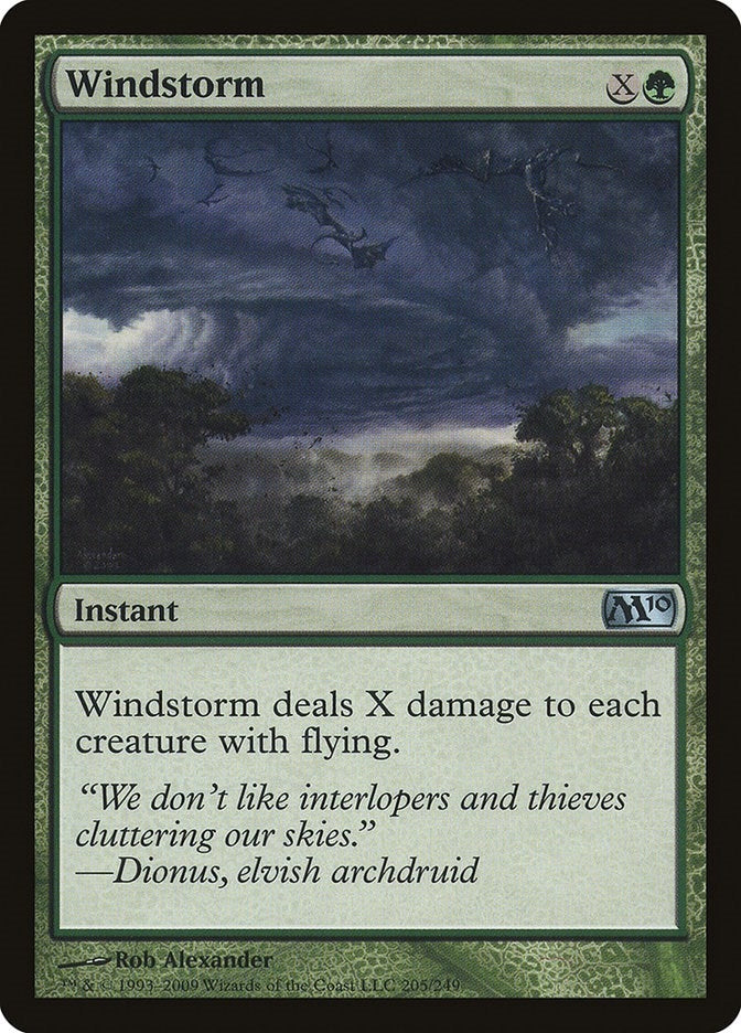 Image for Windstorm (205) (Magic 2010 (M10)) (M10) - Magic: The Gathering