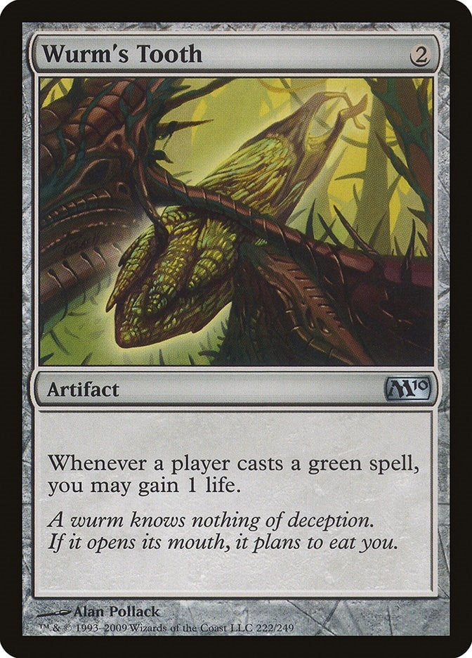 Image for Wurm's Tooth (222) (Magic 2010 (M10)) (M10) - Magic: The Gathering