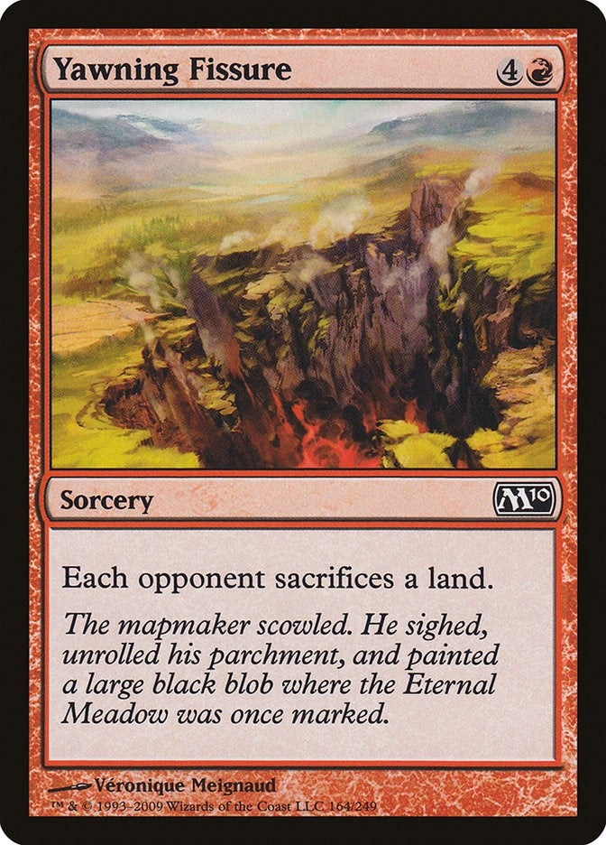 Image for Yawning Fissure (164) (Magic 2010 (M10)) (M10) - Magic: The Gathering