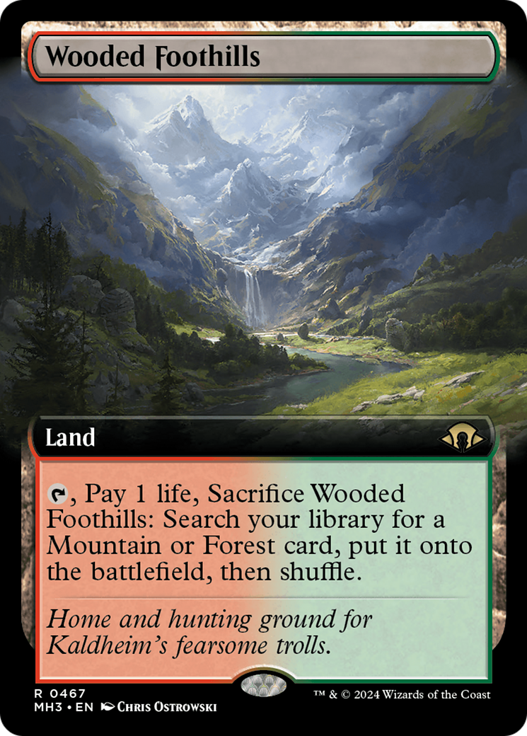 Wooded Foothills (Extended Art) (467) (MH3)