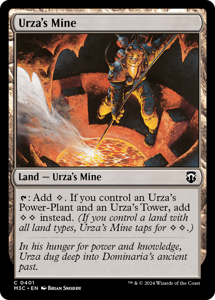 Urza's Mine (M3C-401) - Modern Horizons 3 Commander Ripple Foil