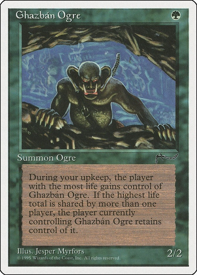 Image for Ghazban Ogre (Chronicles) (CHR) - Magic: The Gathering