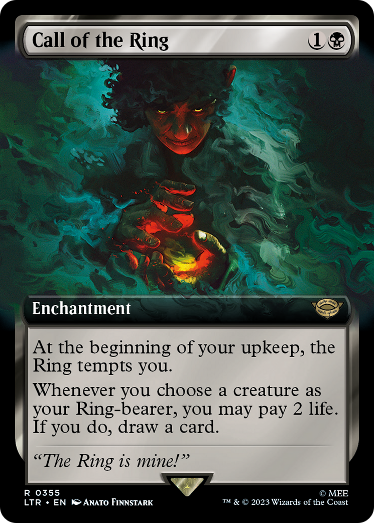 Call of the Ring (Extended Art) (355) (LTR)