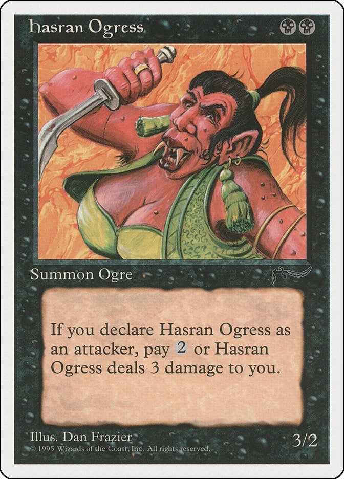 Image for Hasran Ogress (Chronicles) (CHR) - Magic: The Gathering