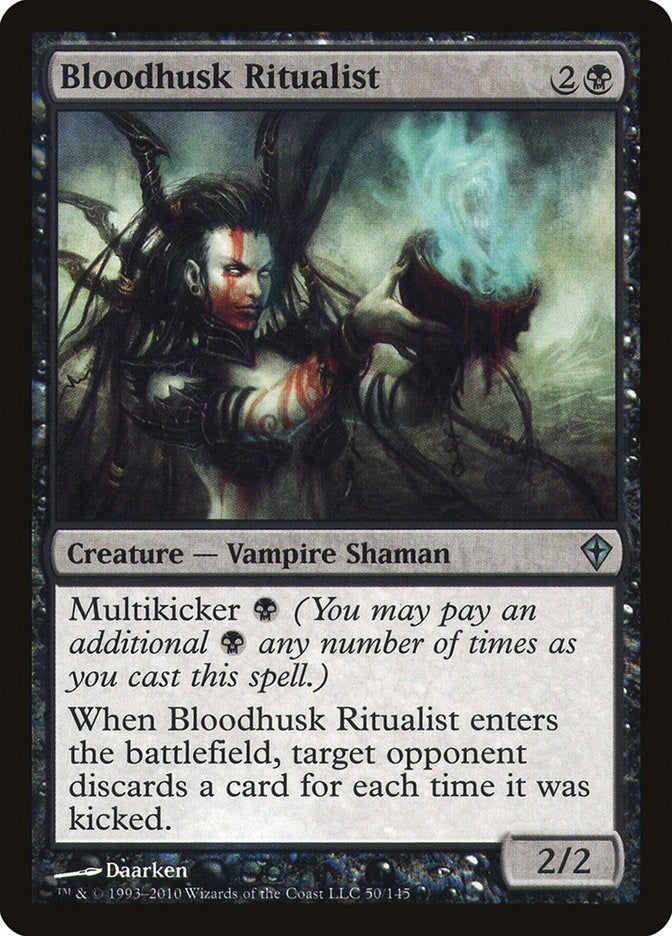 Image for Bloodhusk Ritualist (50) (Worldwake) (WWK) - Magic: The Gathering