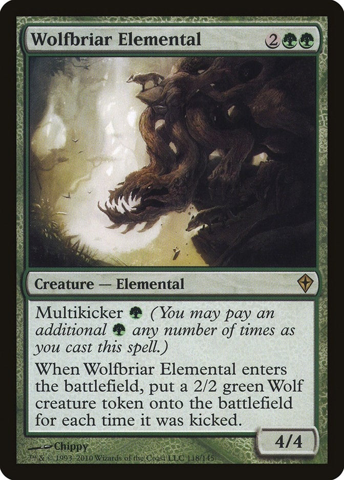 Image for Wolfbriar Elemental (118) (Worldwake) (WWK) - Magic: The Gathering