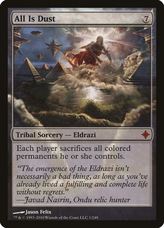 Image for All Is Dust (1) (Rise of the Eldrazi) - Magic: The Gathering