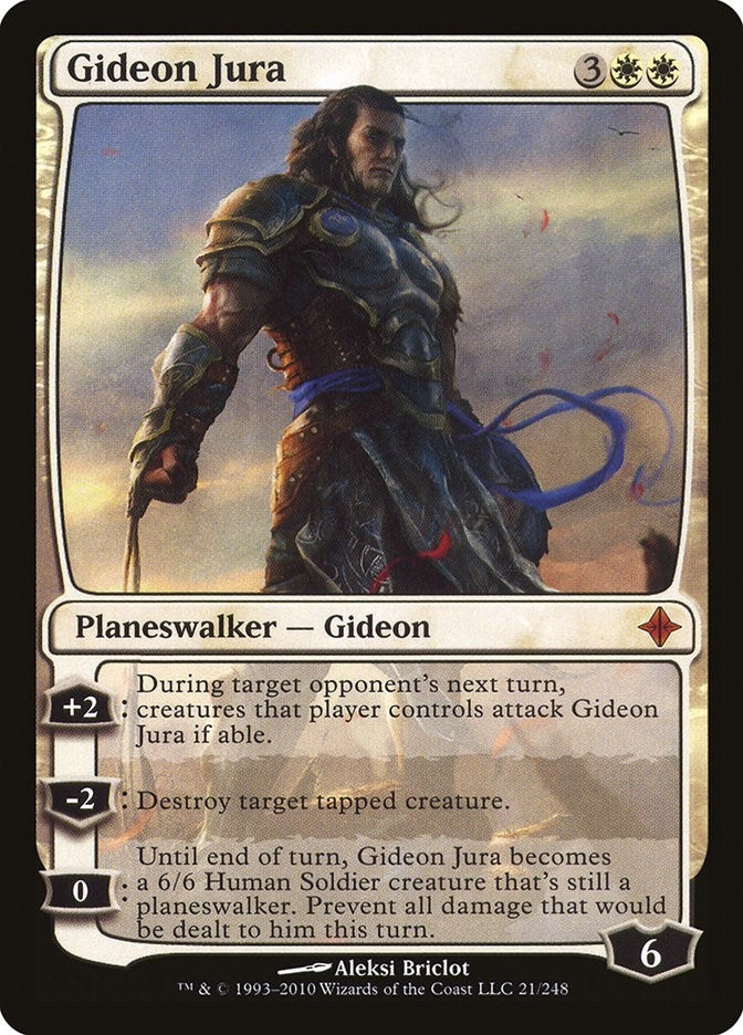 Image for Gideon Jura (21) (Rise of the Eldrazi) - Magic: The Gathering