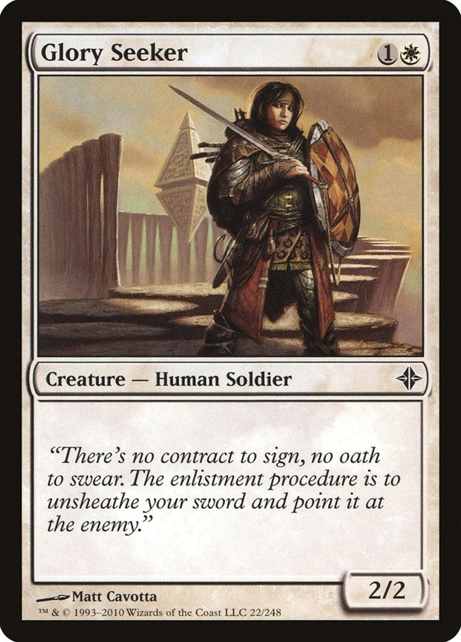 Image for Glory Seeker (22) (Rise of the Eldrazi) - Magic: The Gathering
