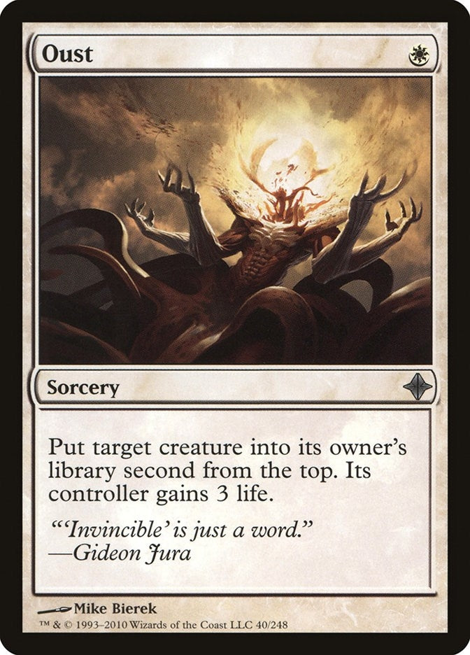 Image for Oust (40) (Rise of the Eldrazi) - Magic: The Gathering