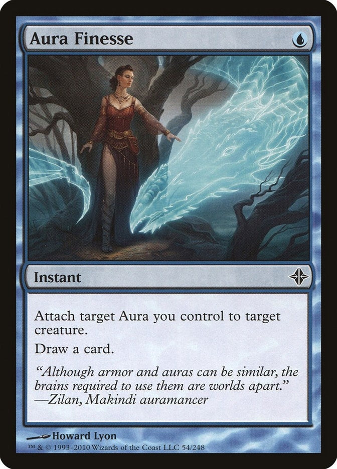 Image for Aura Finesse (54) (Rise of the Eldrazi) - Magic: The Gathering