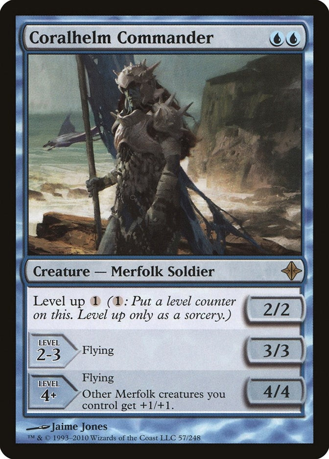 Image for Coralhelm Commander (57) (Rise of the Eldrazi) - Magic: The Gathering