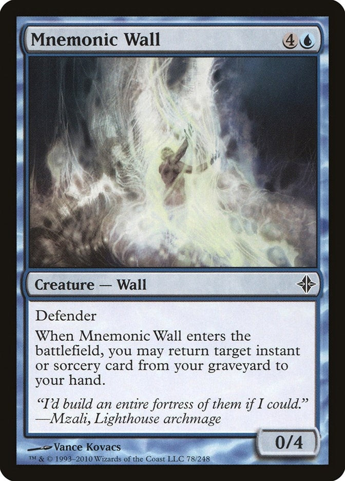 Image for Mnemonic Wall (78) (Rise of the Eldrazi) - Magic: The Gathering
