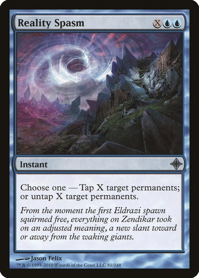 Image for Reality Spasm (81) (Rise of the Eldrazi) - Magic: The Gathering
