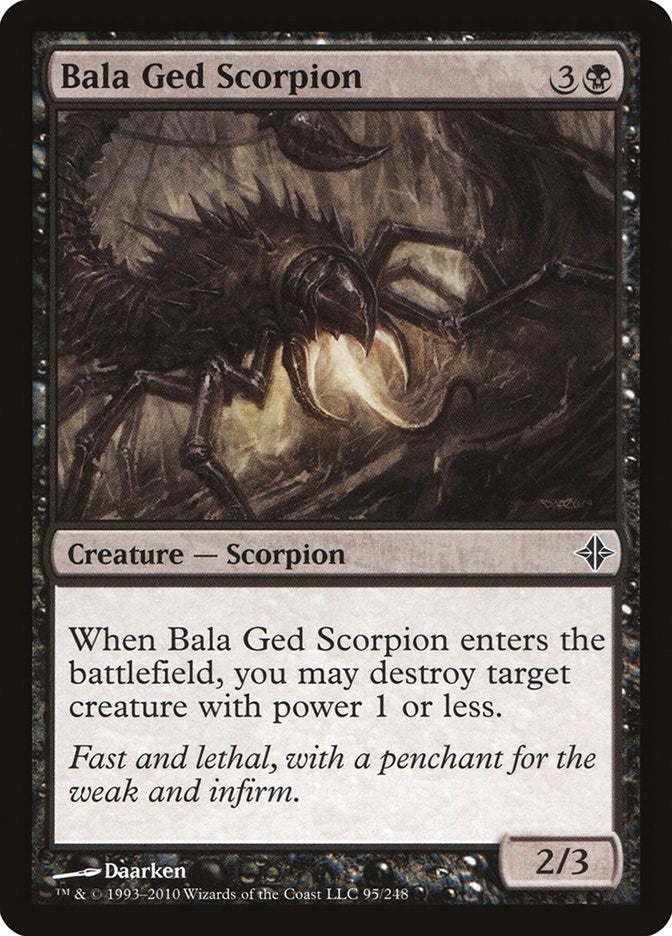 Image for Bala Ged Scorpion (95) (Rise of the Eldrazi) - Magic: The Gathering