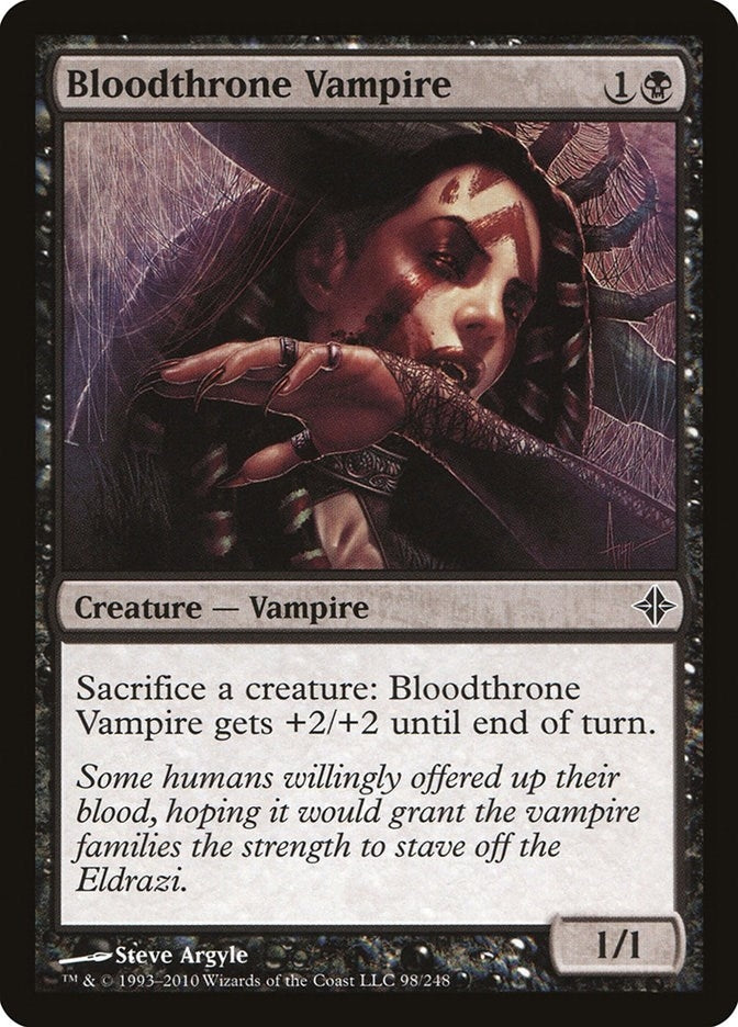Image for Bloodthrone Vampire (98) (Rise of the Eldrazi) - Magic: The Gathering