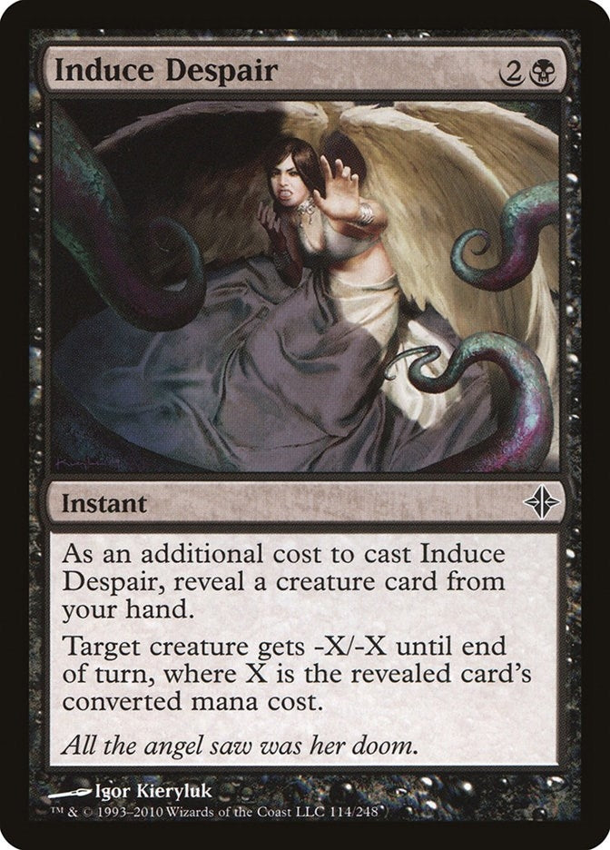Image for Induce Despair (114) (Rise of the Eldrazi) - Magic: The Gathering