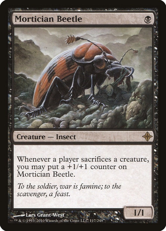 Image for Mortician Beetle (117) (Rise of the Eldrazi) - Magic: The Gathering