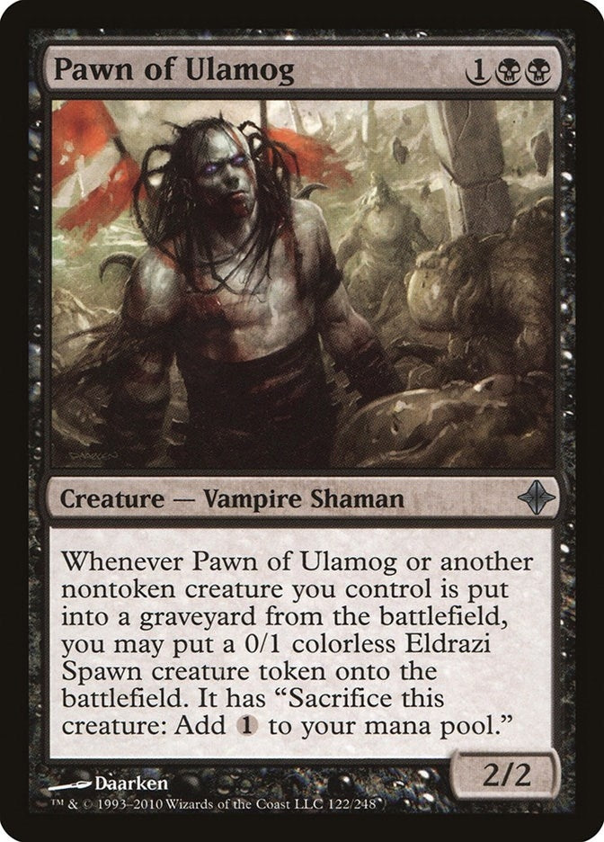 Image for Pawn of Ulamog (122) (Rise of the Eldrazi) - Magic: The Gathering