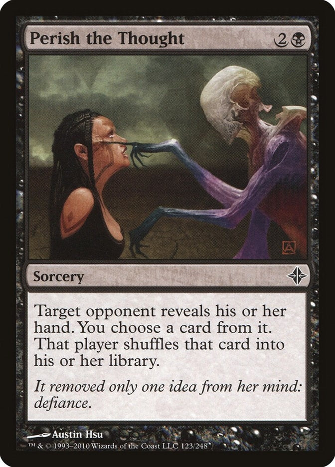 Image for Perish the Thought (123) (Rise of the Eldrazi) - Magic: The Gathering