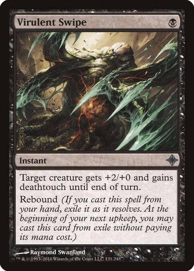 Image for Virulent Swipe (131) (Rise of the Eldrazi) - Magic: The Gathering