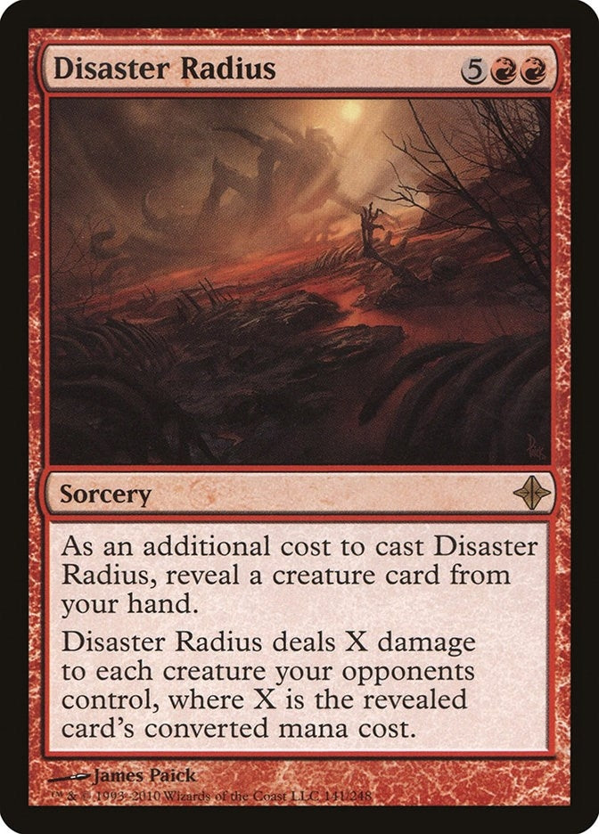 Image for Disaster Radius (141) (Rise of the Eldrazi) - Magic: The Gathering