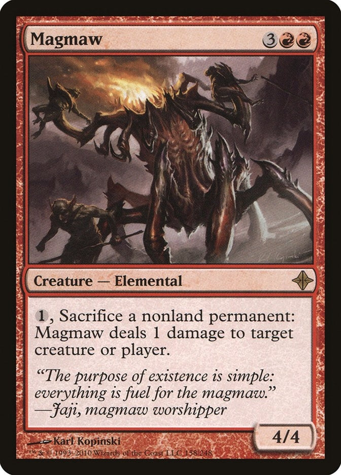 Image for Magmaw (158) (Rise of the Eldrazi) - Magic: The Gathering