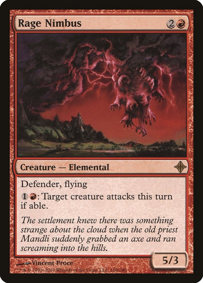 Image for Rage Nimbus (160) (Rise of the Eldrazi) - Magic: The Gathering