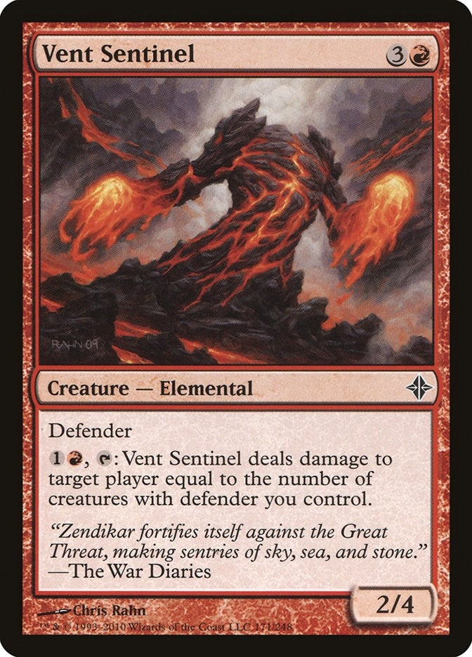 Image for Vent Sentinel (171) (Rise of the Eldrazi) - Magic: The Gathering