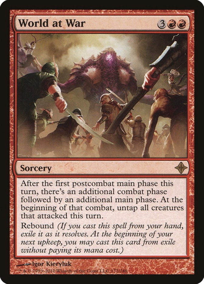 Image for World at War (172) (Rise of the Eldrazi) - Magic: The Gathering