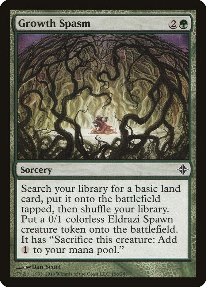 Image for Growth Spasm (186) (Rise of the Eldrazi) - Magic: The Gathering