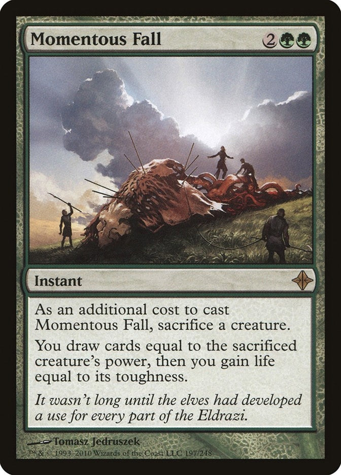 Image for Momentous Fall (197) (Rise of the Eldrazi) - Magic: The Gathering