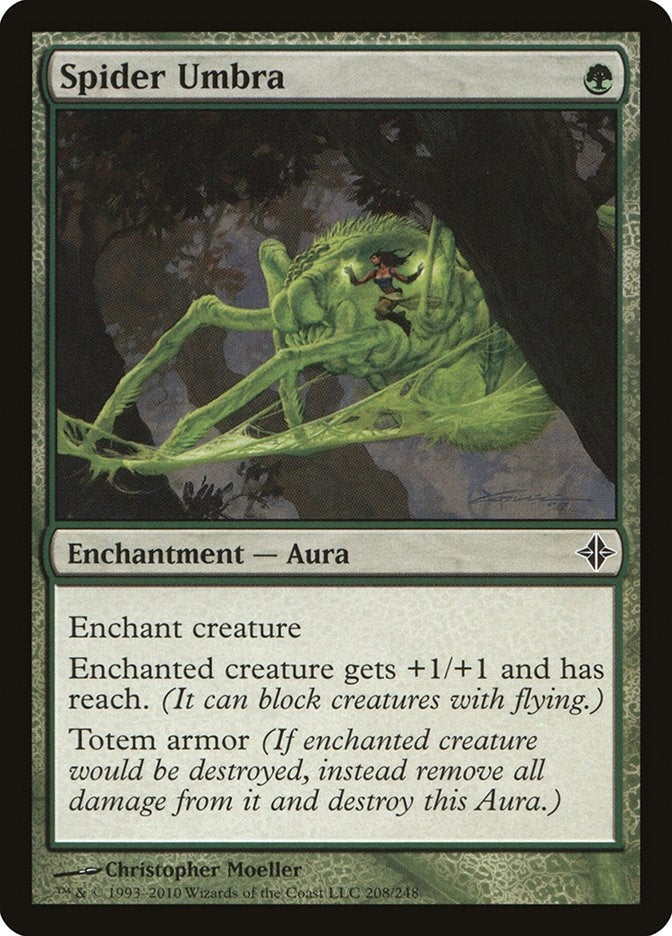 Image for Spider Umbra (208) (Rise of the Eldrazi) - Magic: The Gathering