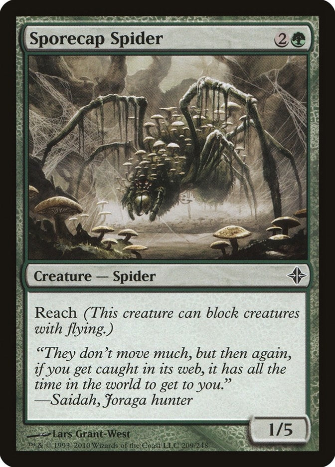 Image for Sporecap Spider (209) (Rise of the Eldrazi) - Magic: The Gathering
