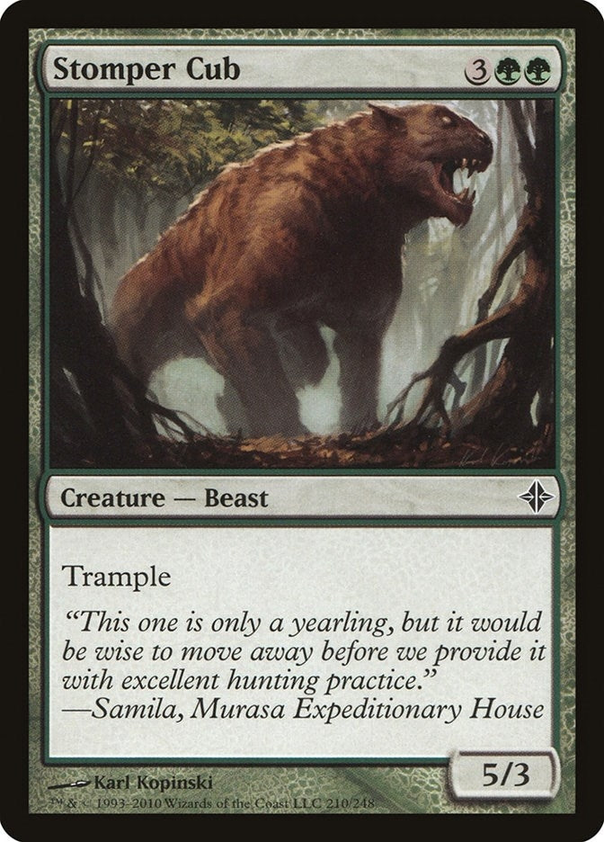 Image for Stomper Cub (210) (Rise of the Eldrazi) - Magic: The Gathering