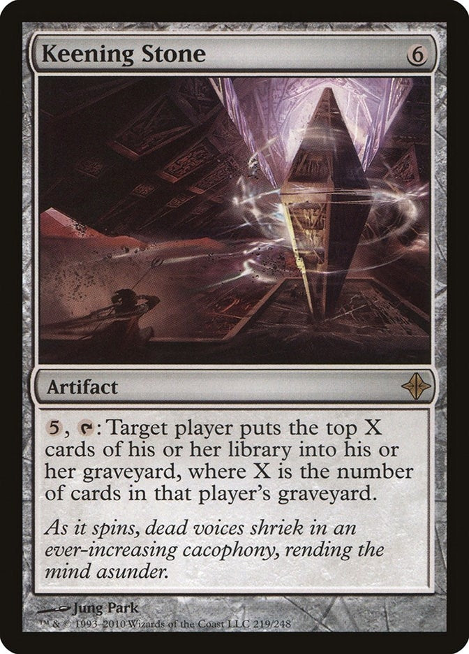 Image for Keening Stone (219) (Rise of the Eldrazi) - Magic: The Gathering