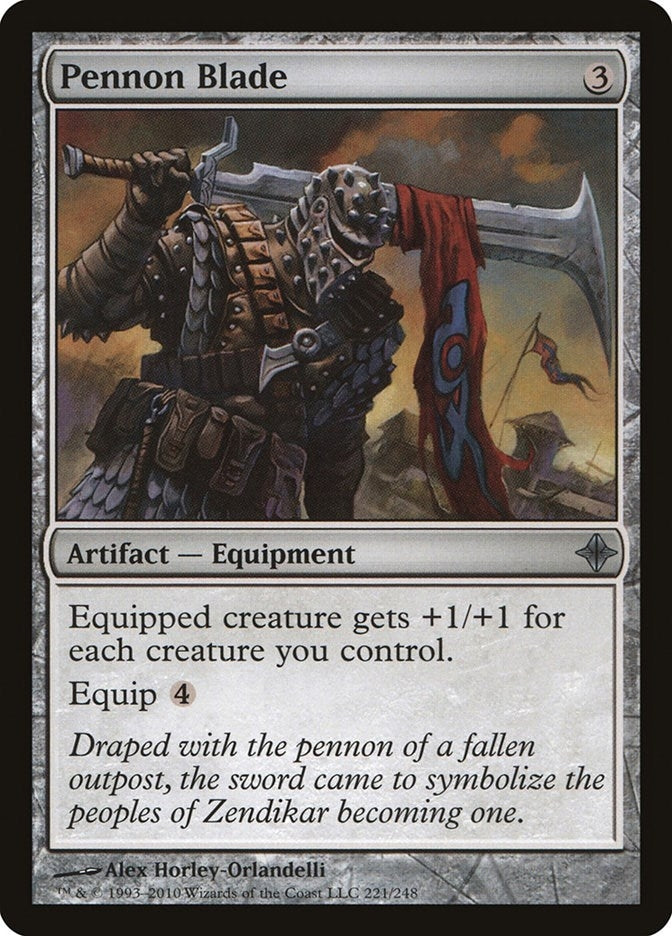 Image for Pennon Blade (221) (Rise of the Eldrazi) - Magic: The Gathering