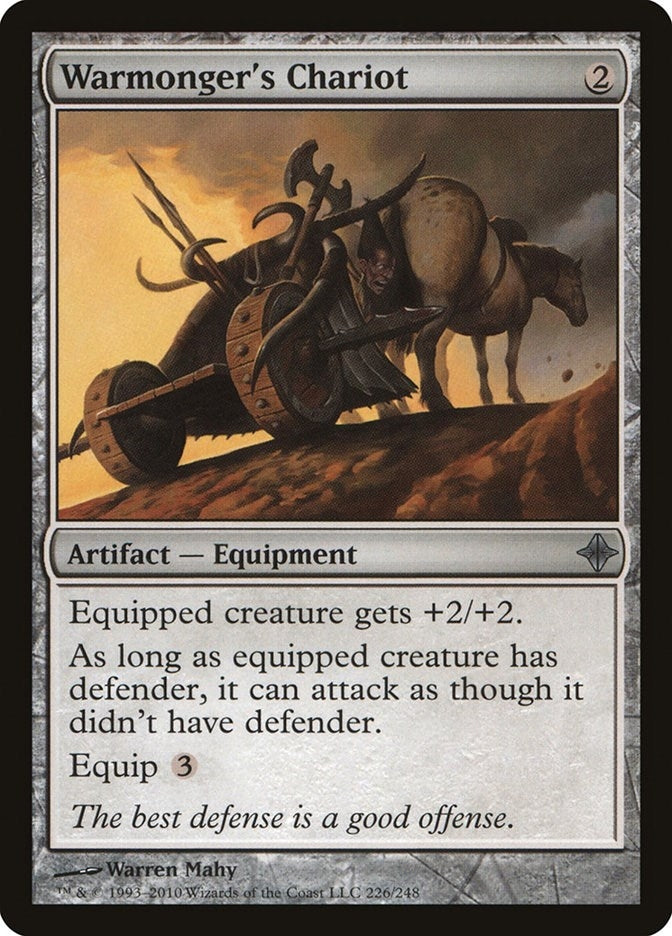 Image for Warmonger's Chariot (226) (Rise of the Eldrazi) - Magic: The Gathering