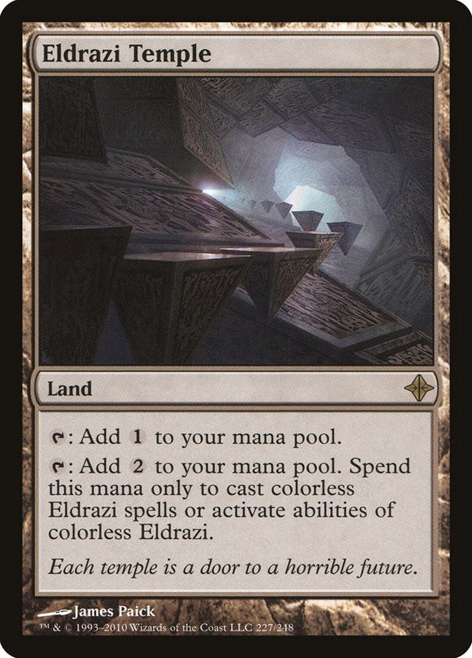Image for Eldrazi Temple (227) (Rise of the Eldrazi) - Magic: The Gathering