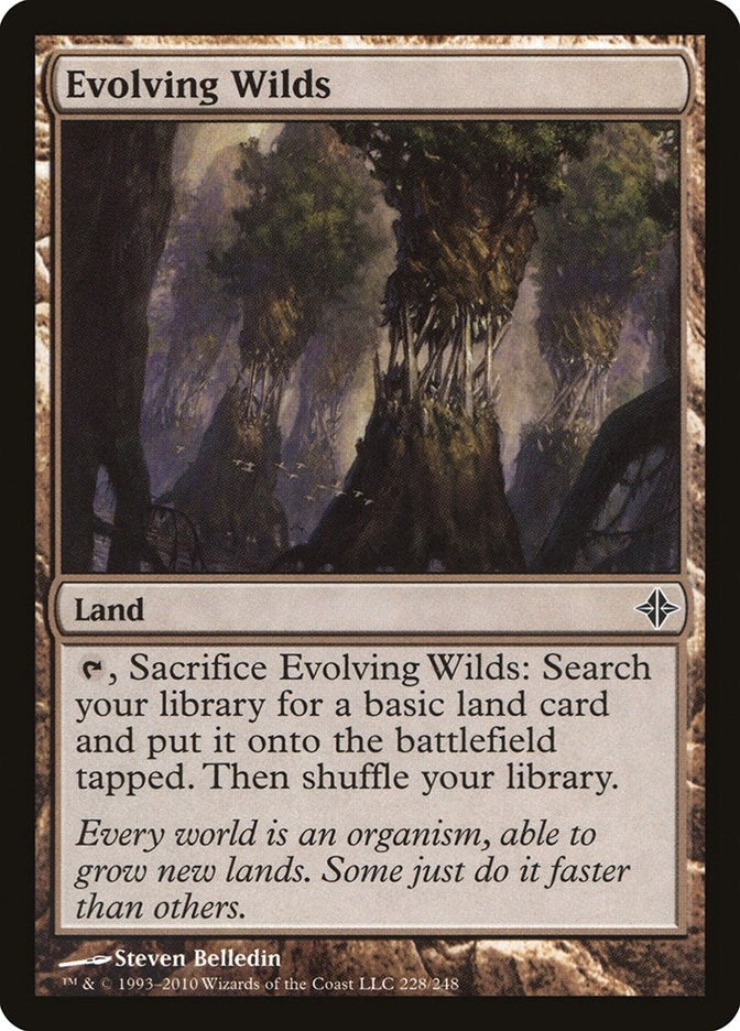 Image for Evolving Wilds (228) (Rise of the Eldrazi) - Magic: The Gathering