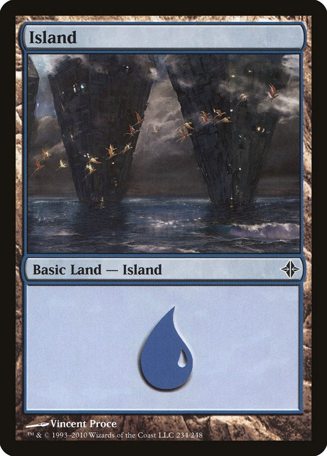 Image for Island (234) (234) (Rise of the Eldrazi) - Magic: The Gathering