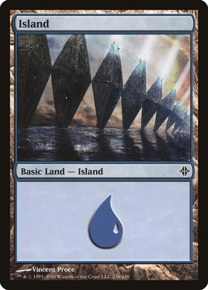 Image for Island (236) (236) (Rise of the Eldrazi) - Magic: The Gathering