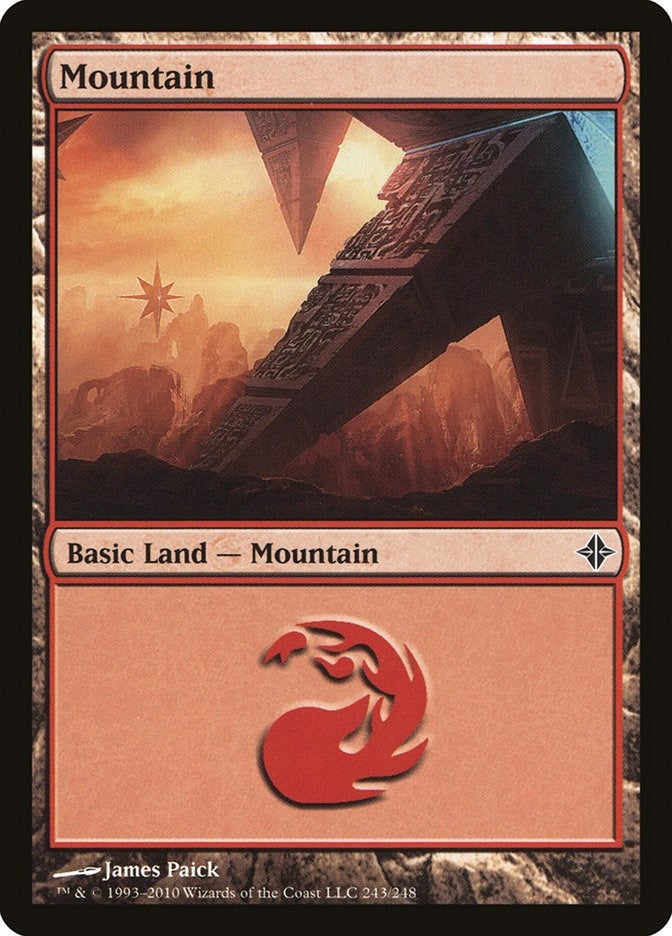 Image for Mountain (243) (243) (Rise of the Eldrazi) - Magic: The Gathering