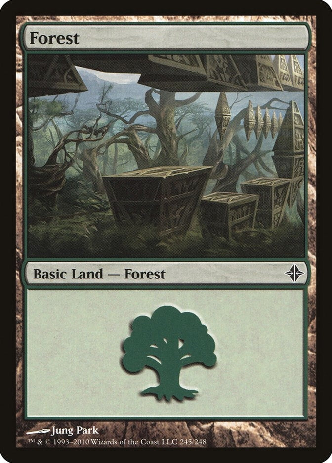 Image for Forest (245) (245) (Rise of the Eldrazi) - Magic: The Gathering