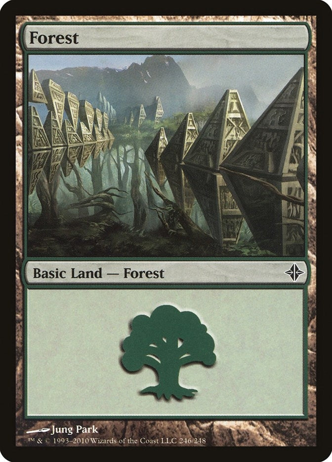 Image for Forest (246) (246) (Rise of the Eldrazi) - Magic: The Gathering